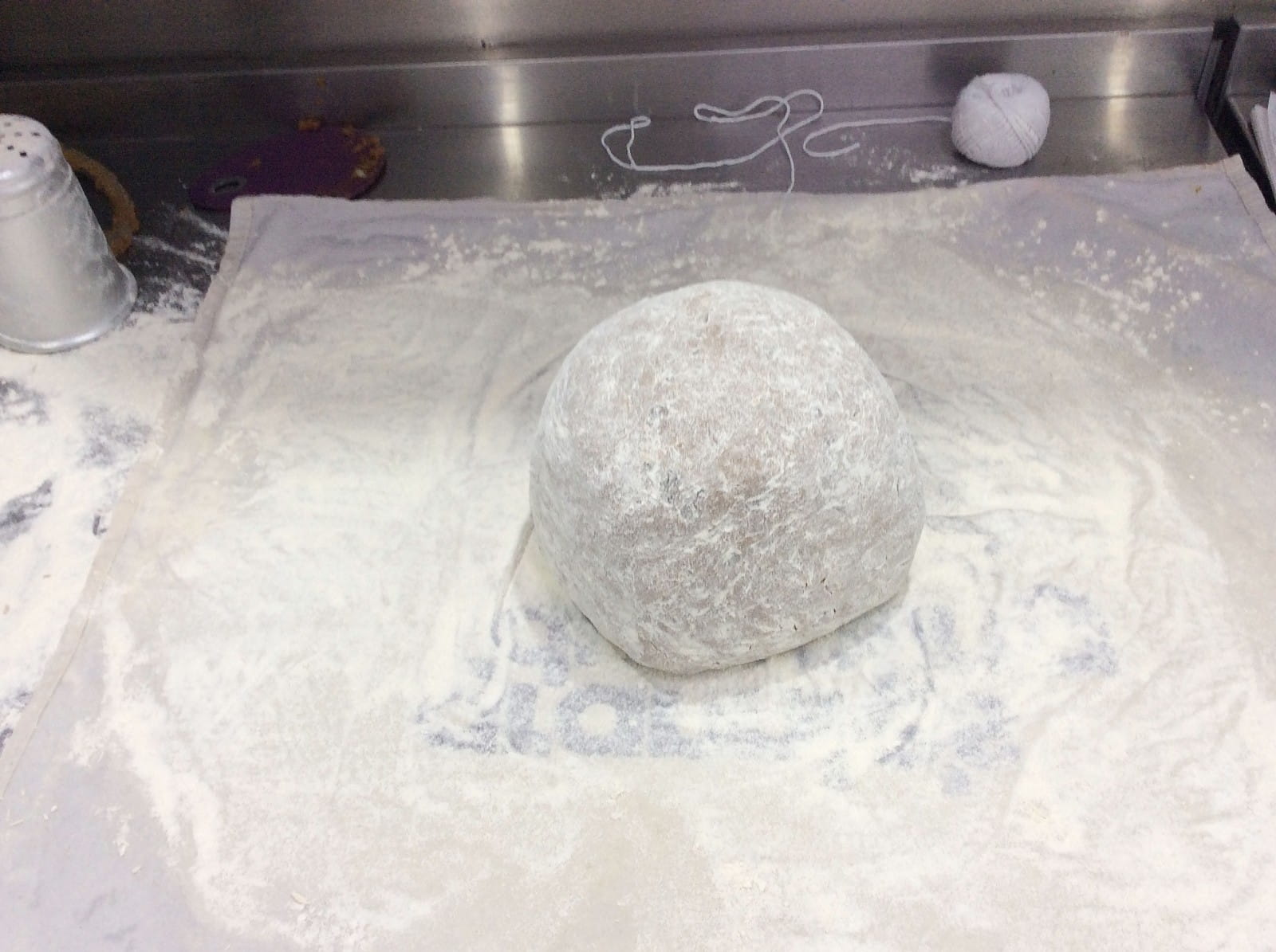 2.	Flour on the dumpling and on the cloot, helps hold the mixture together when cooking.